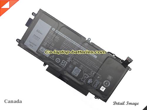 Genuine DELL 003L7390CD1606FTCN Battery For laptop 7890mAh, 60Wh , 7.6V, Black , Li-ion