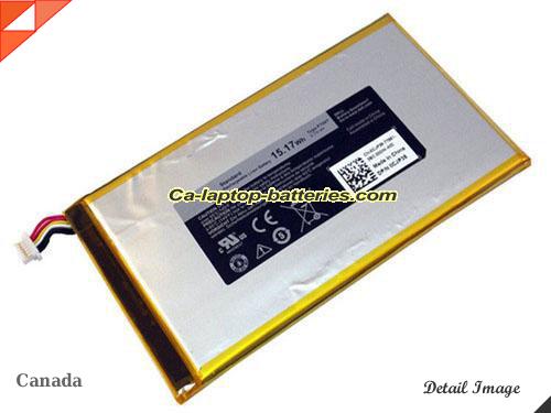 Genuine DELL Venue 7 Battery For laptop 4100mAh, 15Wh , 3.7V, Black , Li-ion