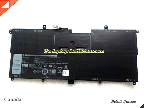 Genuine DELL XPS 13-9365-D1805TS Battery For laptop 5940mAh, 46Wh , 7.6V, Black , Li-ion