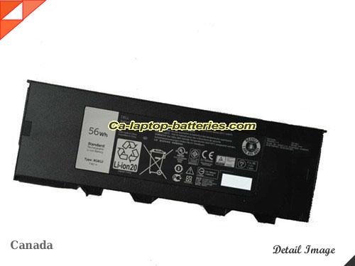 Genuine DELL Latitude 7204(i3-4010U/4GB/128GB) Battery For laptop 8000mAh, 56Wh , 7.4V, Black , Li-ion