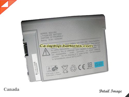 ACER TravelMate 653XC Replacement Battery 4400mAh 14.4V Grey Li-ion
