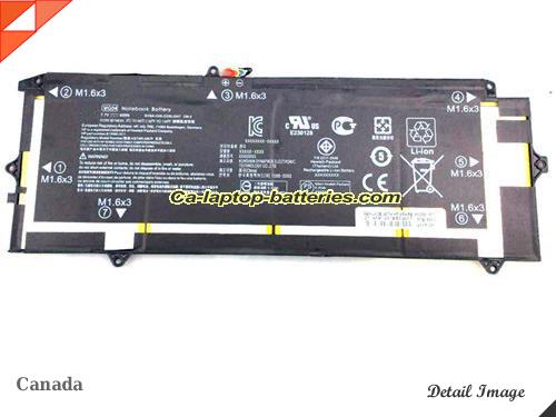 HP 812060-2C1 Battery 4820mAh, 40Wh  7.7V Black Li-ion