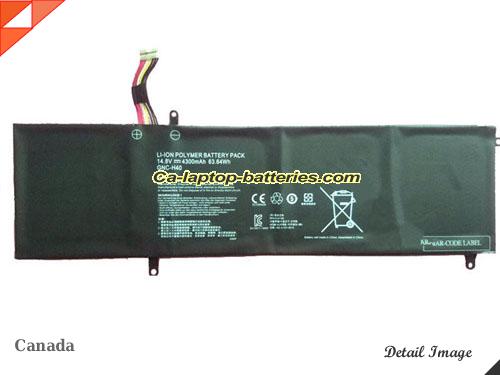 GIGABYTE GNC-H40 Battery 4300mAh, 64Wh  14.8V Black Li-ion