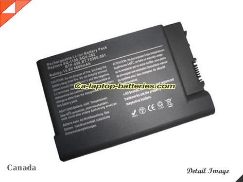 ACER Quanta Z500A Replacement Battery 4400mAh 14.8V Black Li-ion