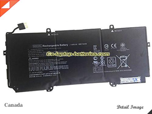 HP SD03XL Battery 3950mAh, 45Wh  11.4V Black Li-ion