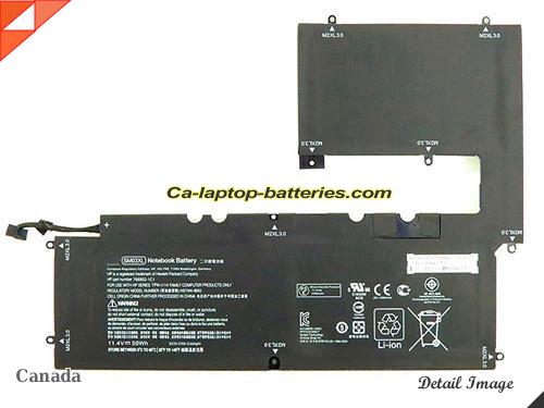 HP SM03XL Battery 4380mAh, 50Wh  11.4V Black Li-ion