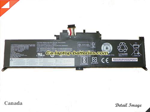 Genuine LENOVO ThinkPad Yoga 260(20FD-0014AU) Battery For laptop 2950mAh, 44Wh , 15.2V, Black , Li-ion