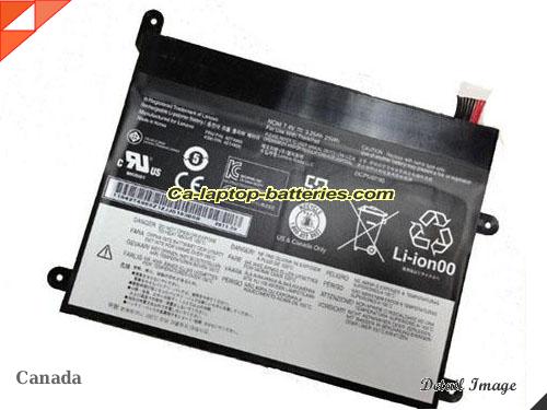 Genuine LENOVO ThinkPad 1838 Tablet Battery For laptop 3250mAh, 25Wh , 7.4V, Black , Li-ion