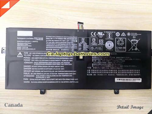 Genuine LENOVO Yoga 910-13IKB Battery For laptop 10160mAh, 78Wh , 7.68V, Black , Li-ion