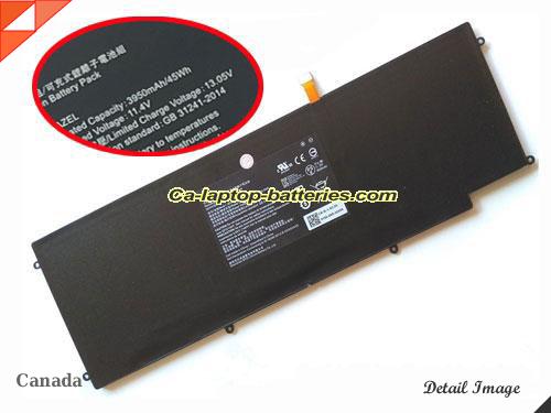 Genuine RAZER Razer Blade Stealth (i7-7500U) Battery For laptop 3950mAh, 45Wh , 11.4V, Black , Li-ion