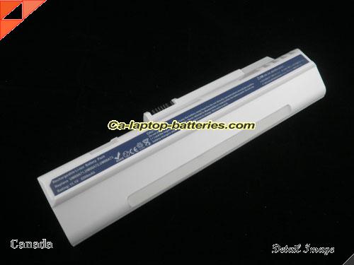 Genuine ACER Aspire One A150X weiss Battery For laptop 4400mAh, 11.1V, White , Li-ion