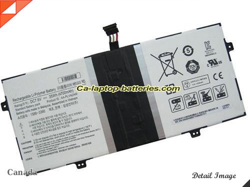 Genuine SAMSUNG 930X2KK01 Battery For laptop 4700mAh, 35Wh , 7.6V, White , Li-ion
