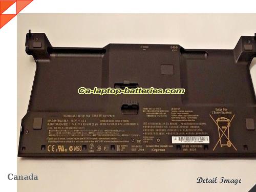 Genuine SONY svd-11215cvb Battery For laptop 4830mAh, 7.4V, Black , Li-Polymer