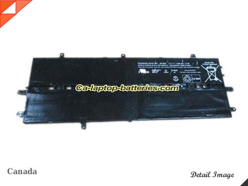 Genuine SONY svd-11215cvb Battery For laptop 4930mAh, 37Wh , 7.4V, Black , Li-ion