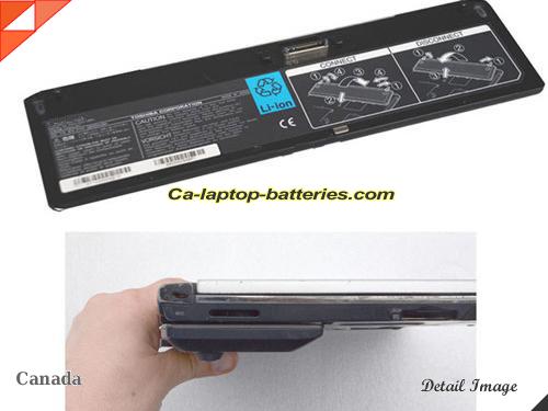 Genuine TOSHIBA Portege R100 Battery For laptop 3600mAh, 39Wh , 10.8V, Black , Li-ion