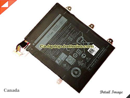 Genuine DELL Venue 8 5855 Battery For laptop 5190mAh, 20Wh , 3.8V, Black , Li-ion