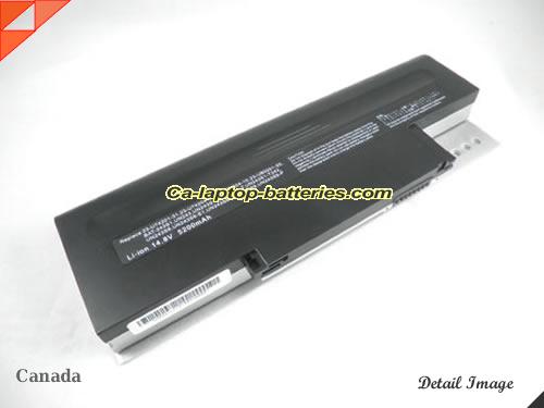 UNIWILL N244 Series Replacement Battery 4400mAh 14.8V Black Li-ion