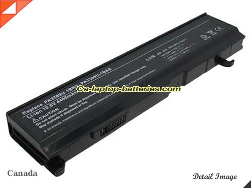 TOSHIBA VX/670LS Replacement Battery 5200mAh 10.8V Black Li-ion