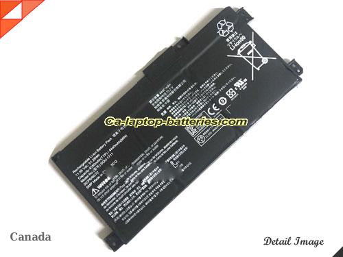 Genuine THUNDEROBOT 911M Battery For laptop 4550mAh, 51.28Wh , 11.55V, Black , Li-Polymer