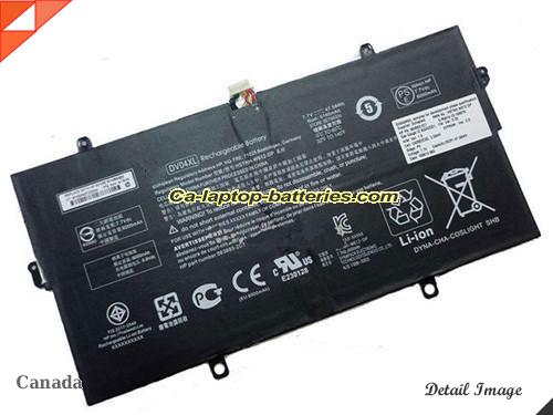 HP DV04XL Battery 6180mAh, 48Wh  7.7V Black Li-ion
