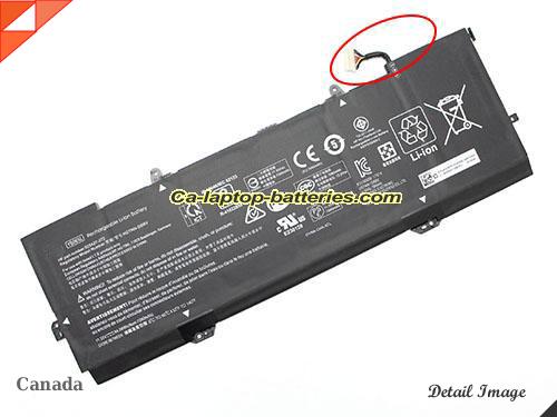 Genuine HP Spectre x360 15-bl000ng Battery For laptop 7280mAh, 84.08Wh , 11.55V, Black , Li-Polymer