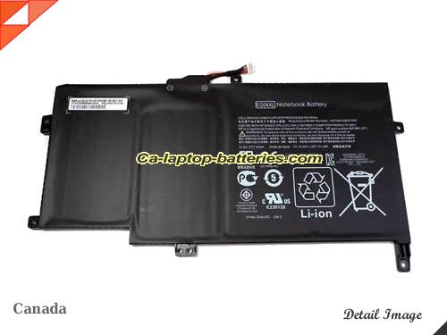 HP Envy 6-1109tx Replacement Battery 4000mAh, 60Wh  14.8V Black Li-Polymer