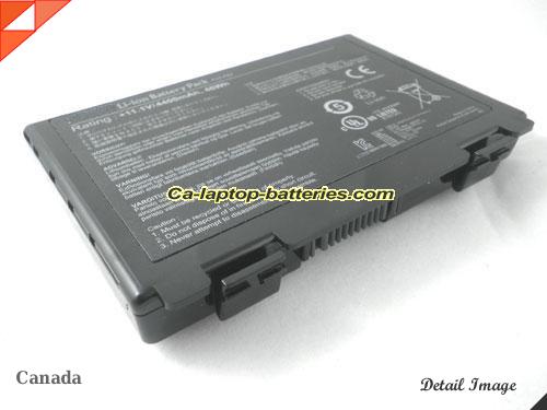 Genuine ASUS K50ij Series Battery For laptop 4400mAh, 46Wh , 10.8V, Black , Li-ion