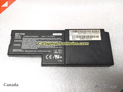 Genuine ACER ViewSonic v1250 Battery For laptop 1900mAh, 14.8V, Black , Li-ion