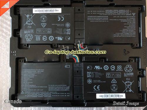 Genuine LENOVO Miix 510 Battery For laptop 4955mAh, 38Wh , 7.68V, Black , Li-ion
