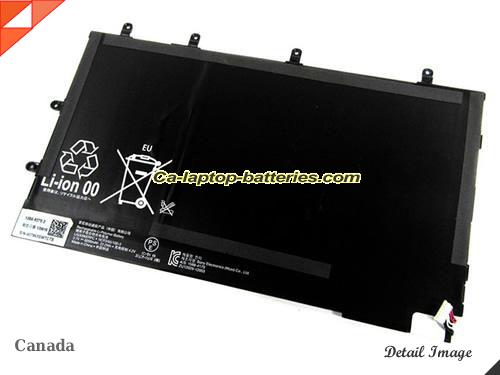 Genuine SONY SGP311 GB/B Battery For laptop 6000mAh, 22.2Wh , 3.7V, Black , Li-ion