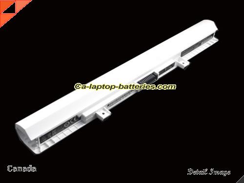 Genuine TOSHIBA L50-B1na Battery For laptop 2800mAh, 45Wh , 14.8V, White , Li-ion