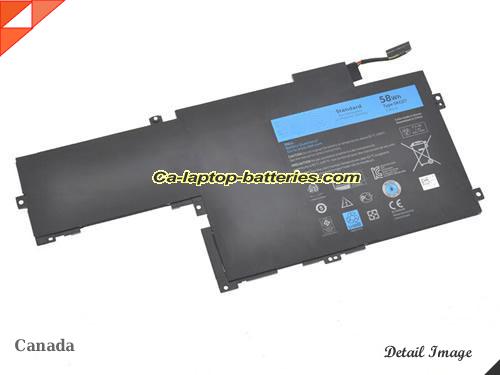 Genuine DELL Inprion 7000 Series 7437 Battery For laptop 58Wh, 7.4V, Black , Li-Polymer