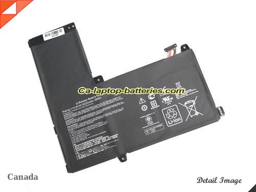 Genuine ASUS Ultrabook Q501LA Battery For laptop 4520mAh, 66Wh , 14.8V, Black , Li-Polymer