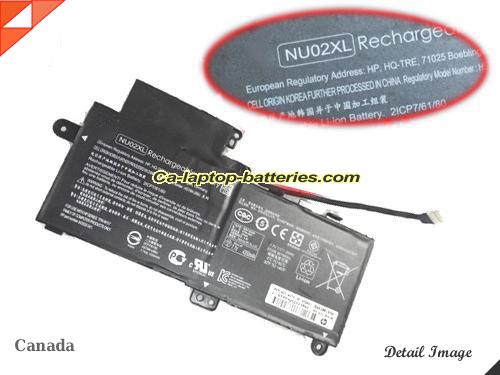 Genuine HP M1-U001DX Battery For laptop 4350mAh, 35Wh , 7.7V, Black , Li-ion