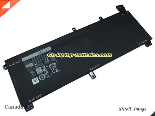 Genuine DELL XPS15 9530 Battery For laptop 61Wh, 11.1V, Black , Li-Polymer