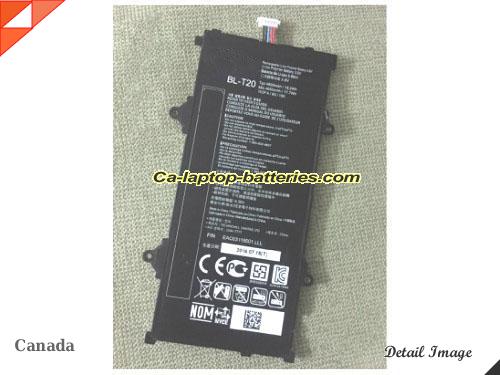 Genuine LG BL-T20 Battery For laptop 4800mAh, 18.2Wh , 3.8V, Black , Li-Polymer