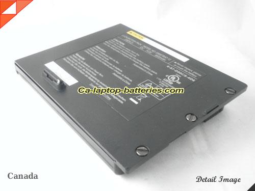 Genuine CLEVO PortaNote D9K Battery For laptop 6600mAh, 14.8V, Black , Li-ion