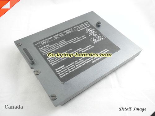 Genuine CLEVO Sager NP9750 Battery For laptop 6600mAh, 14.8V, Grey , Li-ion