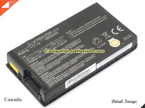 Genuine ASUS N80VM-1A Battery For laptop 4800mAh, 11.1V, Black , Li-ion