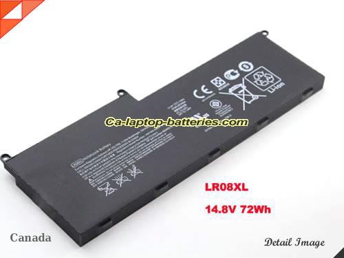 Genuine HP ENVY 153000tx Battery For laptop 72Wh, 14.8V, Black , Li-ion