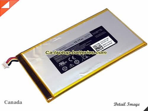 Genuine DELL Venue 8 T02D 3830 8 Inch Battery For laptop 4100mAh, 15.17Wh , 3.7V, Black , Li-Polymer