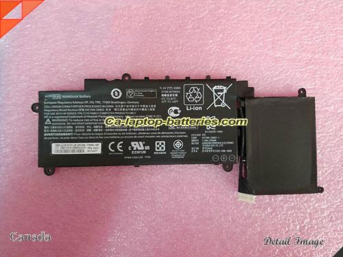 Genuine HP Stream 11p099nf Battery For laptop 3720mAh, 43Wh , 11.4V, Black , Li-Polymer