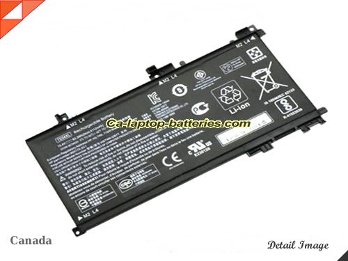 Genuine HP OMEN 15-AX216TX Battery For laptop 4112mAh, 15.4V, Black , Li-Polymer