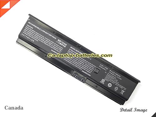 Genuine HASEE ZX6-CP5S Battery For laptop 4300mAh, 47Wh , 10.8V, Black , Li-ion
