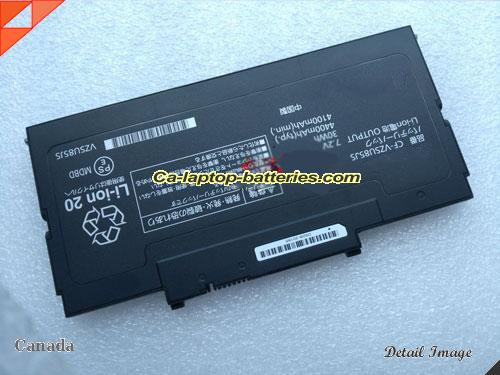 Genuine PANASONIC CFAX2 Battery For laptop 4400mAh, 7.2V, Black , Li-ion