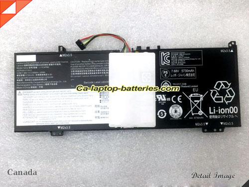 Genuine LENOVO 530S Battery For laptop 5928mAh, 45Wh , 7.68V, Black , Li-Polymer