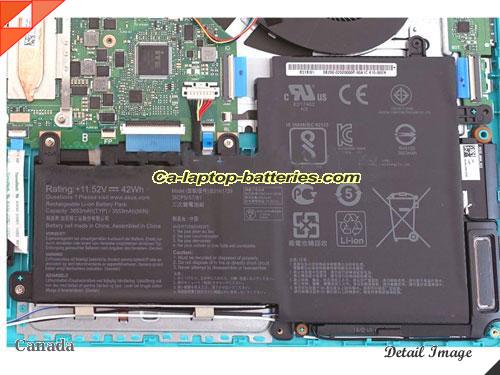 Genuine ASUS VivoBook S15 S530UA Battery For laptop 3645mAh, 42Wh , 11.52V, Black , Li-Polymer