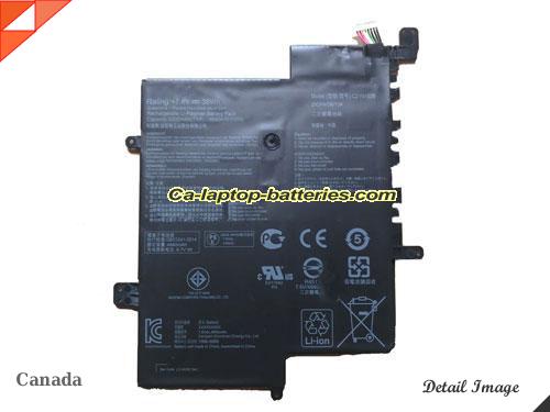 Genuine ASUS E203NA-1A Battery For laptop 4840mAh, 38Wh , 7.6V, Black , Li-Polymer