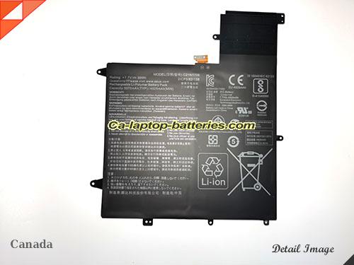 ASUS ZenBook Flip S UX370UA-XB74T-BL Replacement Battery 5070mAh, 39Wh  7.7V Black Li-Polymer