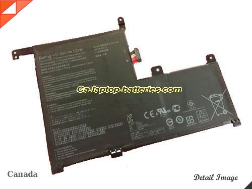 Genuine ASUS UX561UN Battery For laptop 4550mAh, 52Wh , 11.55V, Black , Li-Polymer